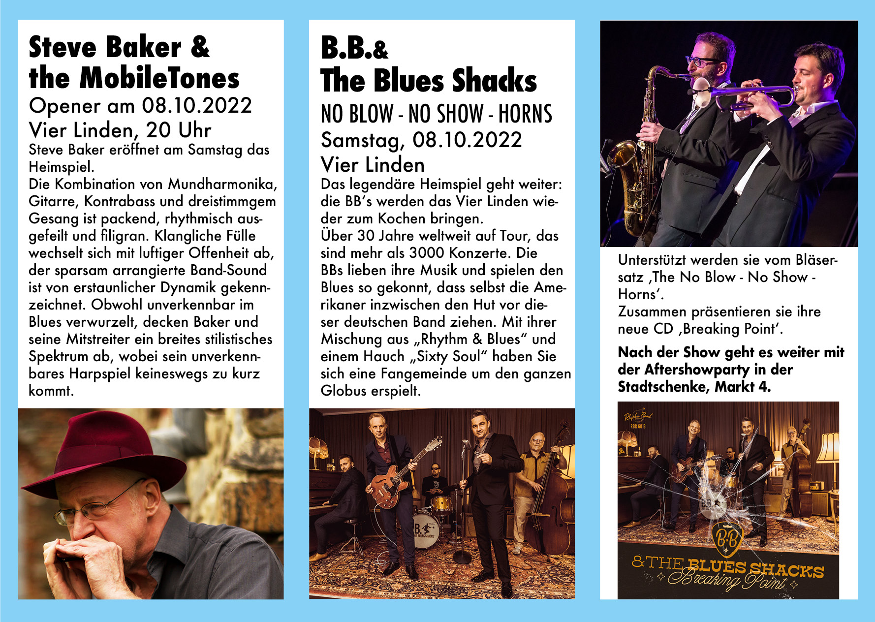 B.B. & The Blues Shacks - Heimspiel